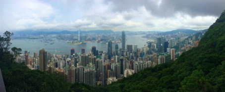 香港島からの景色